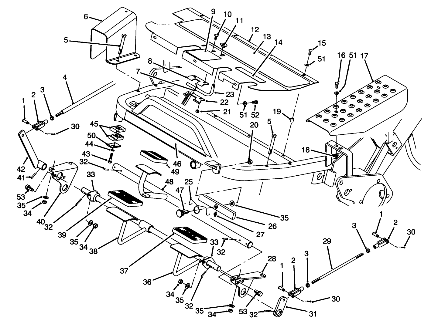 Control Pedal Assembly