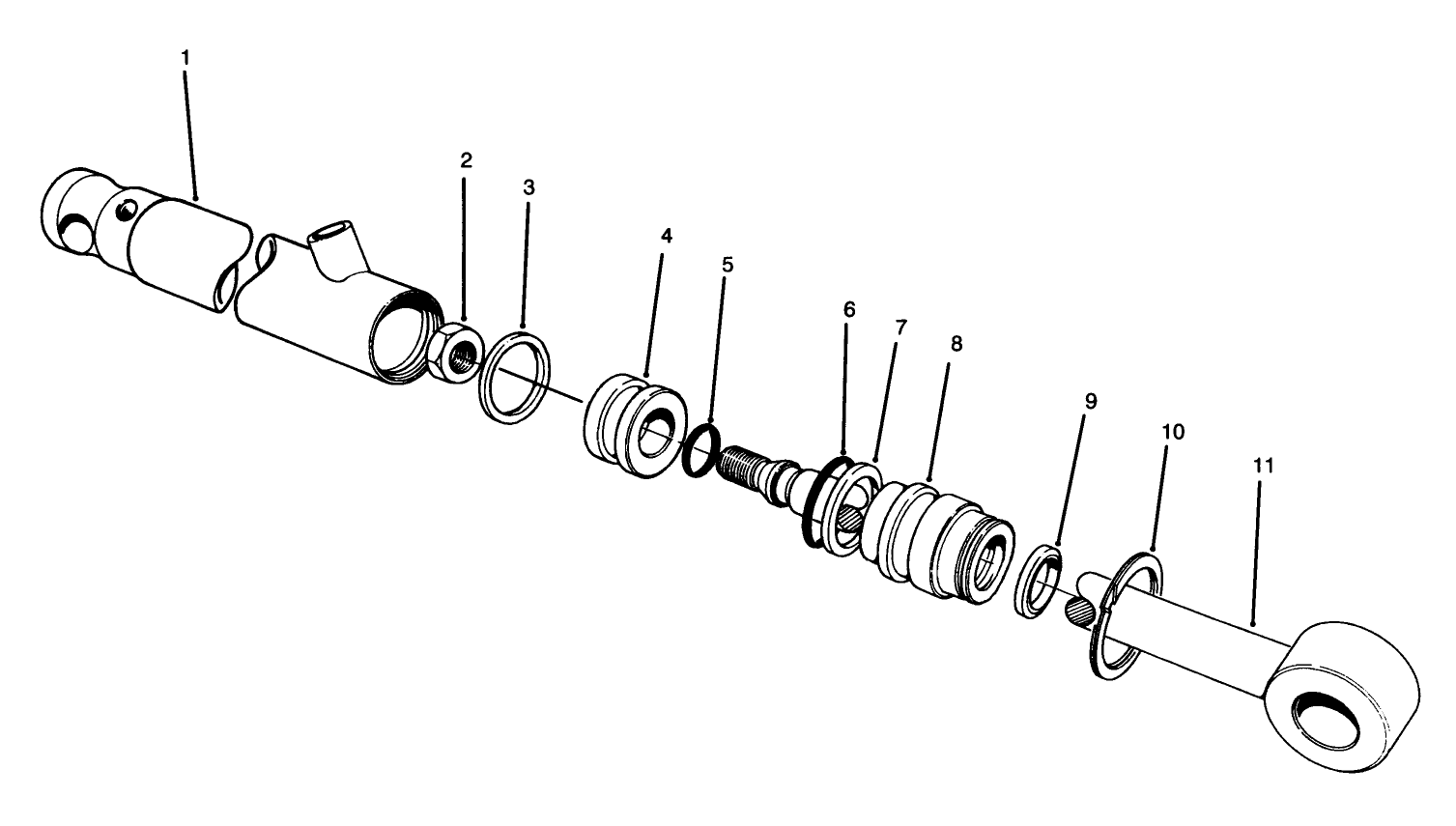 Hydraulic Cylinder No. 83-7230
