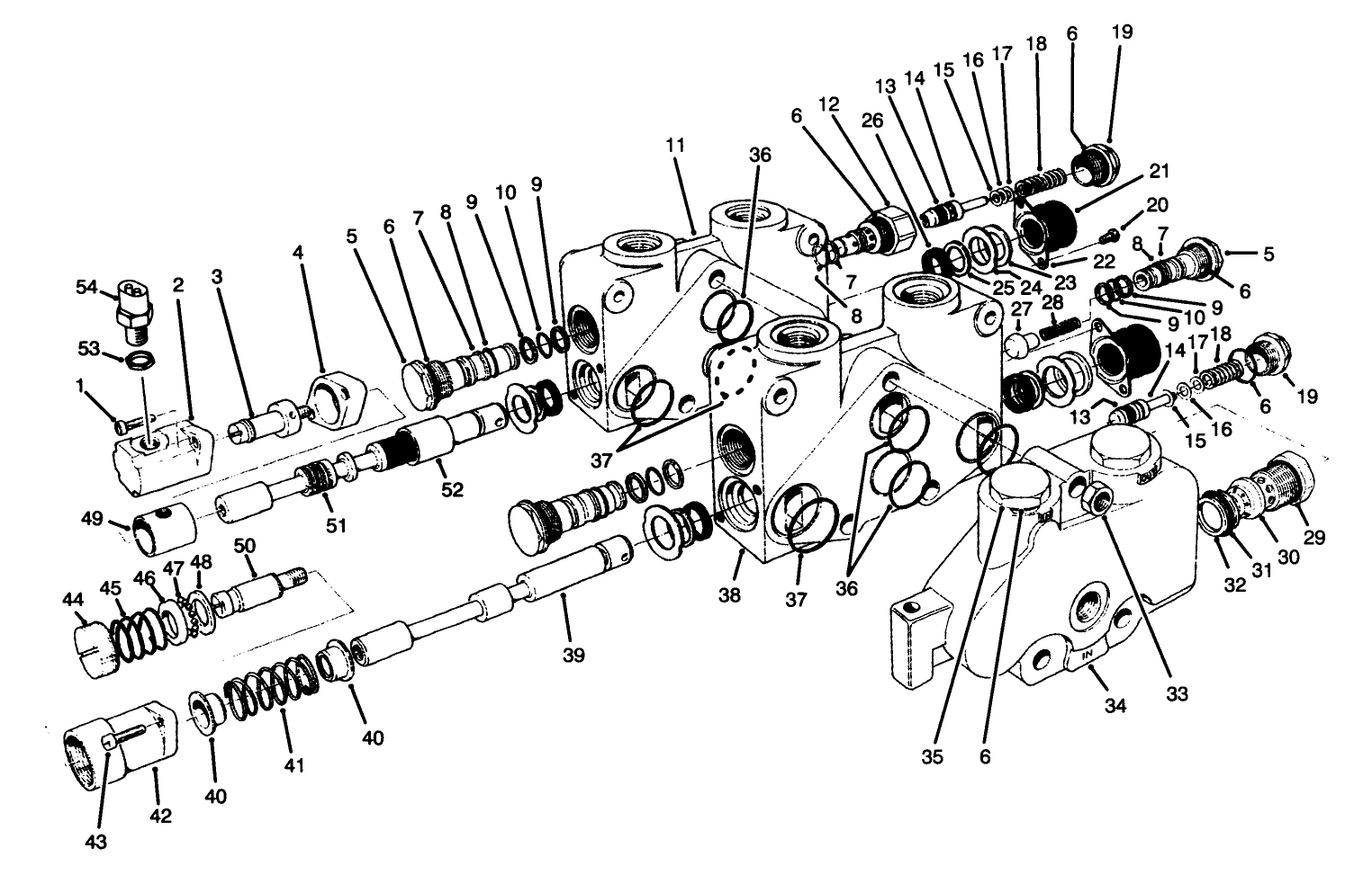 Control Valve Assembly No. 84-2202 (sections 1 And 2)(continued)
