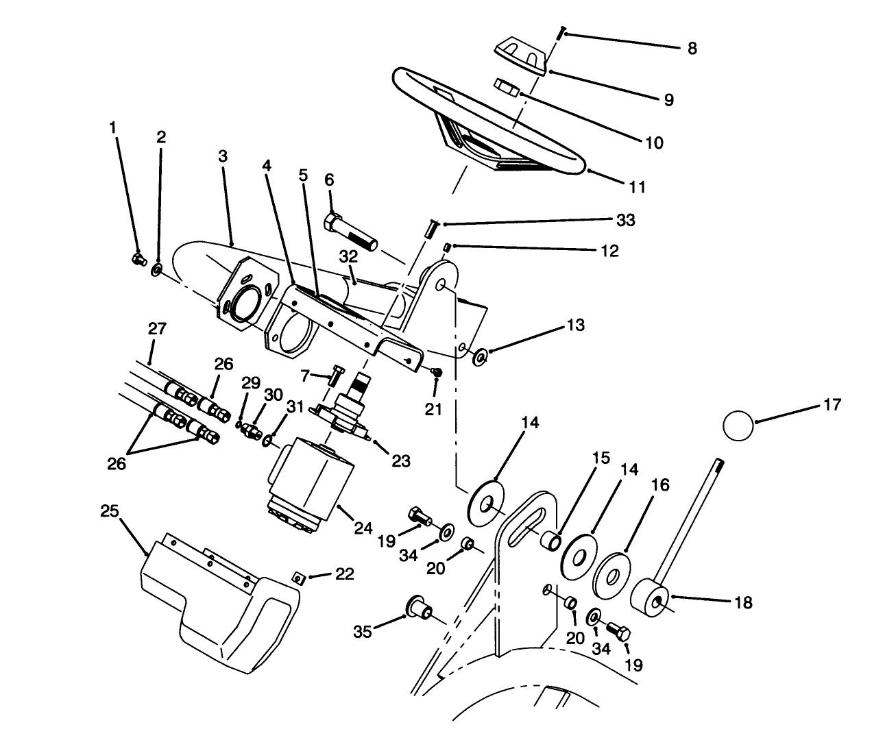 Steering Arm Assembly