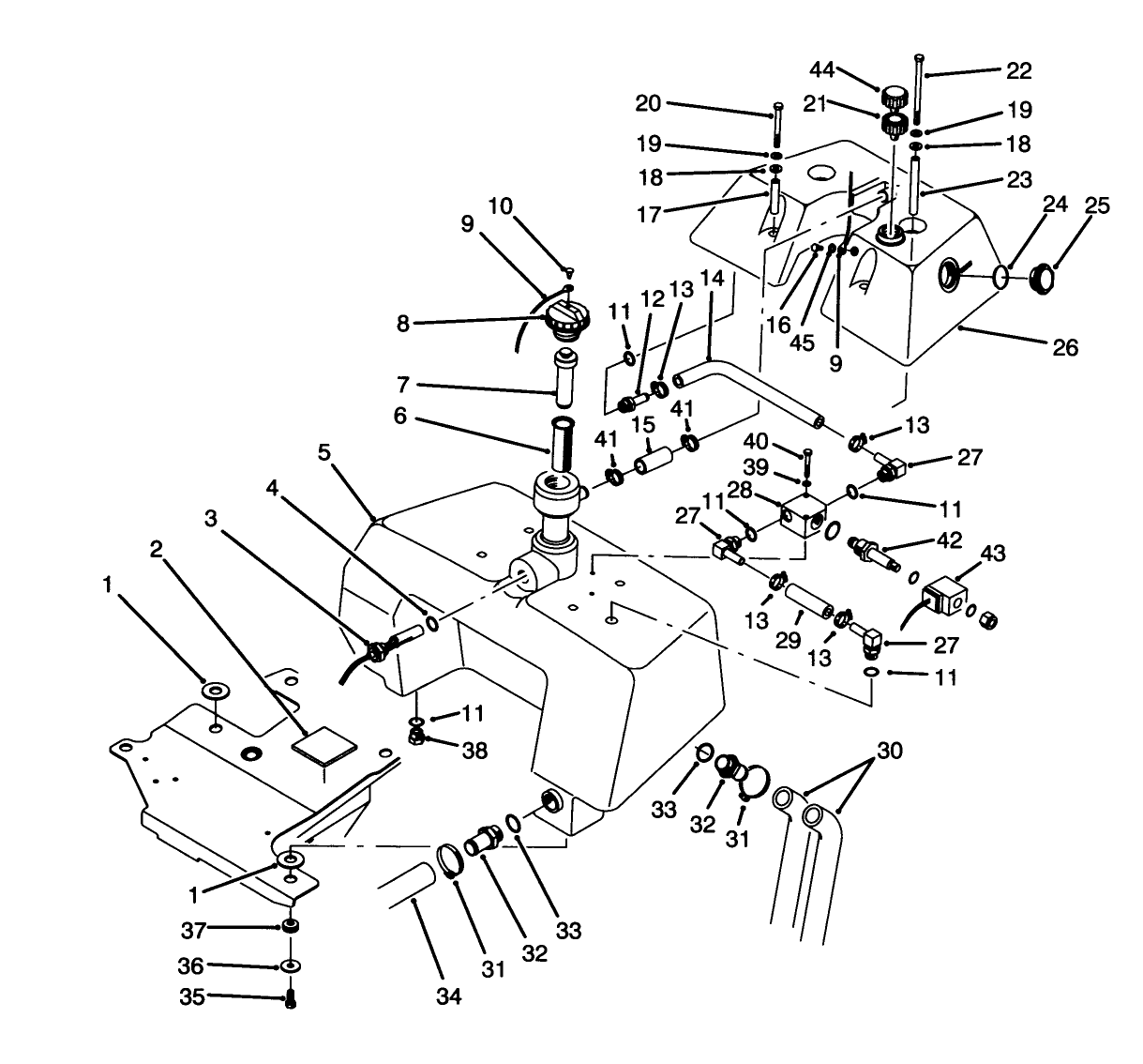 Hydraulic Reservoir Assembly