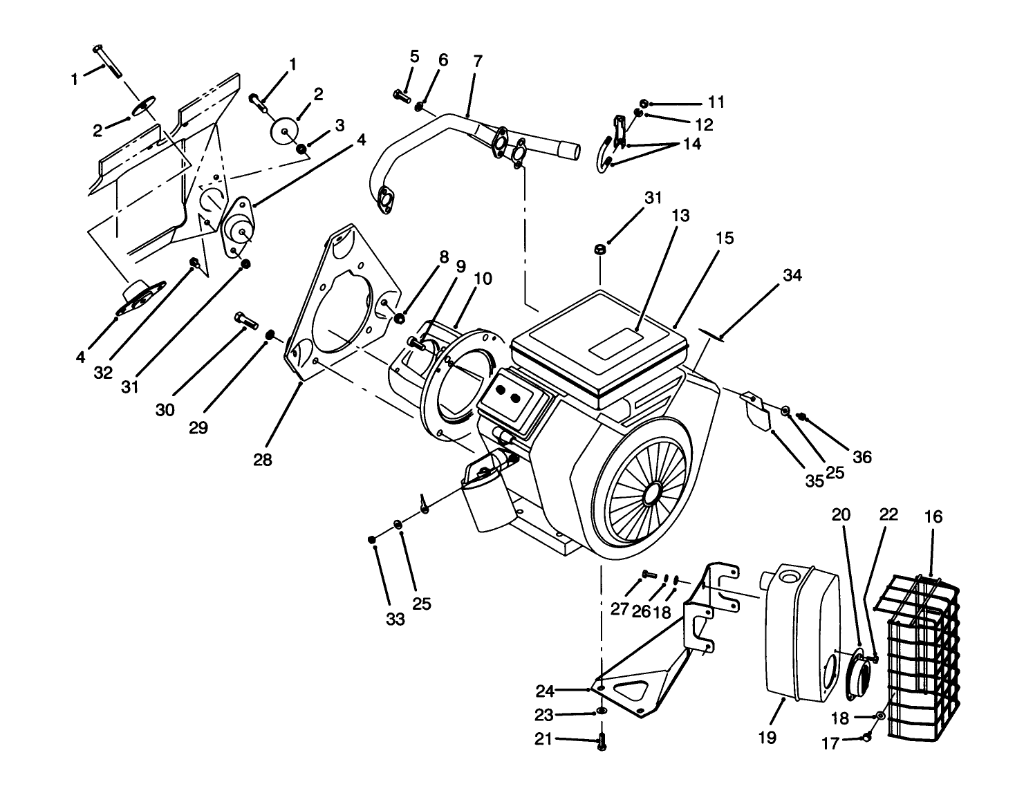 Engine Installation Assembly