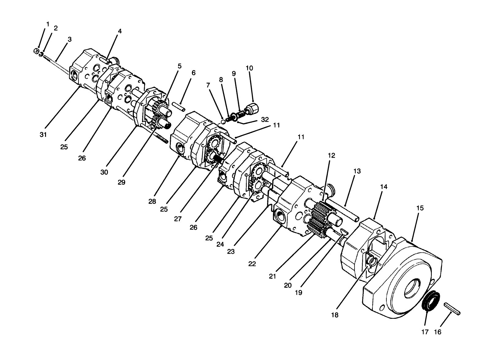 Hydraulic Pump 68-4940