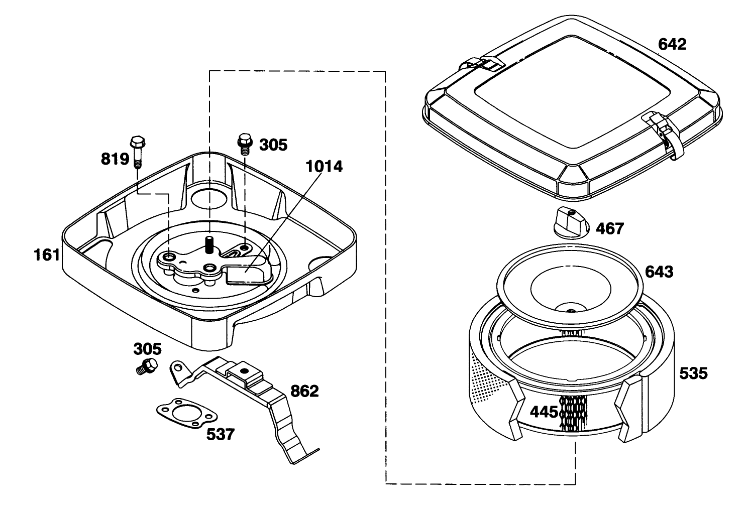 Engine Briggs & Stratton Model 303447-0479-01