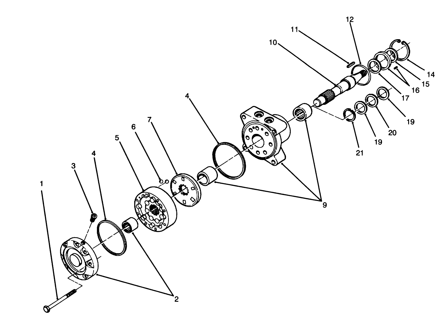 Hydraulic Drive Motor No. 66-5292