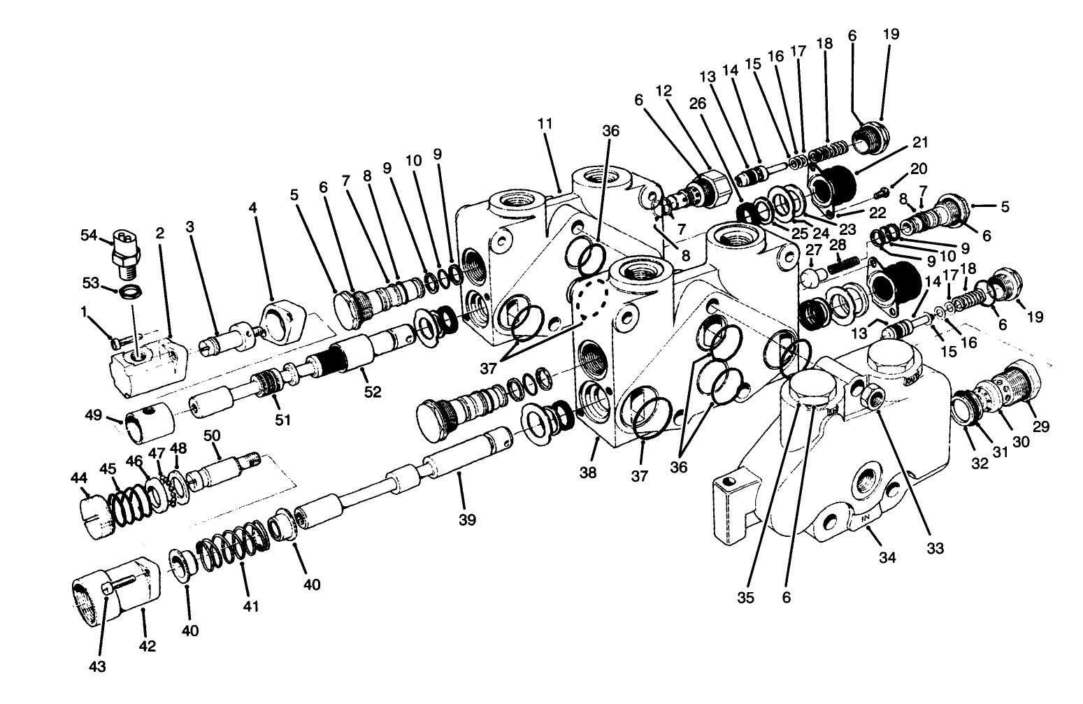 Control Valve Assembly No. 84-2200 (sections 1 And 2)(continued)