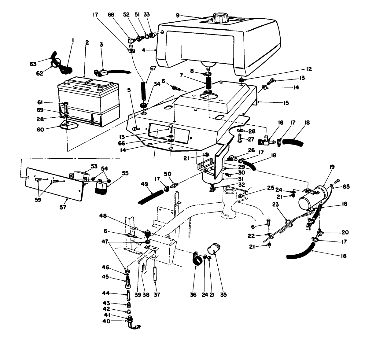 Gas Tank & Battery (continued)