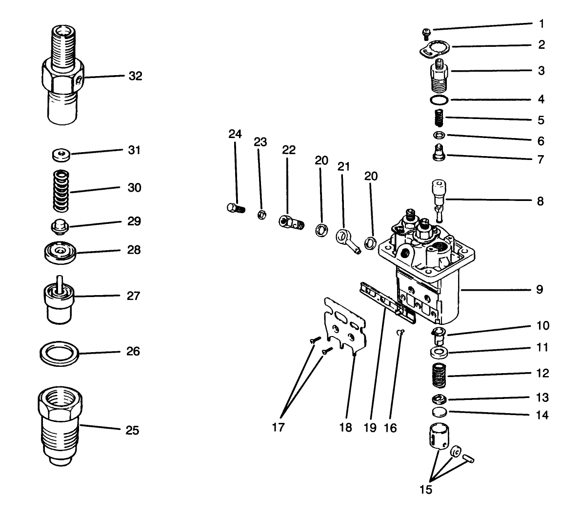 Fuel Injection Pump Assembly