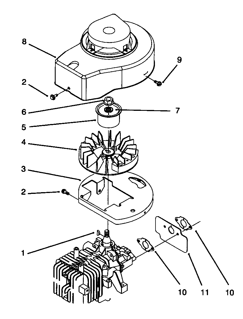 2 Cycle Engine Assembly