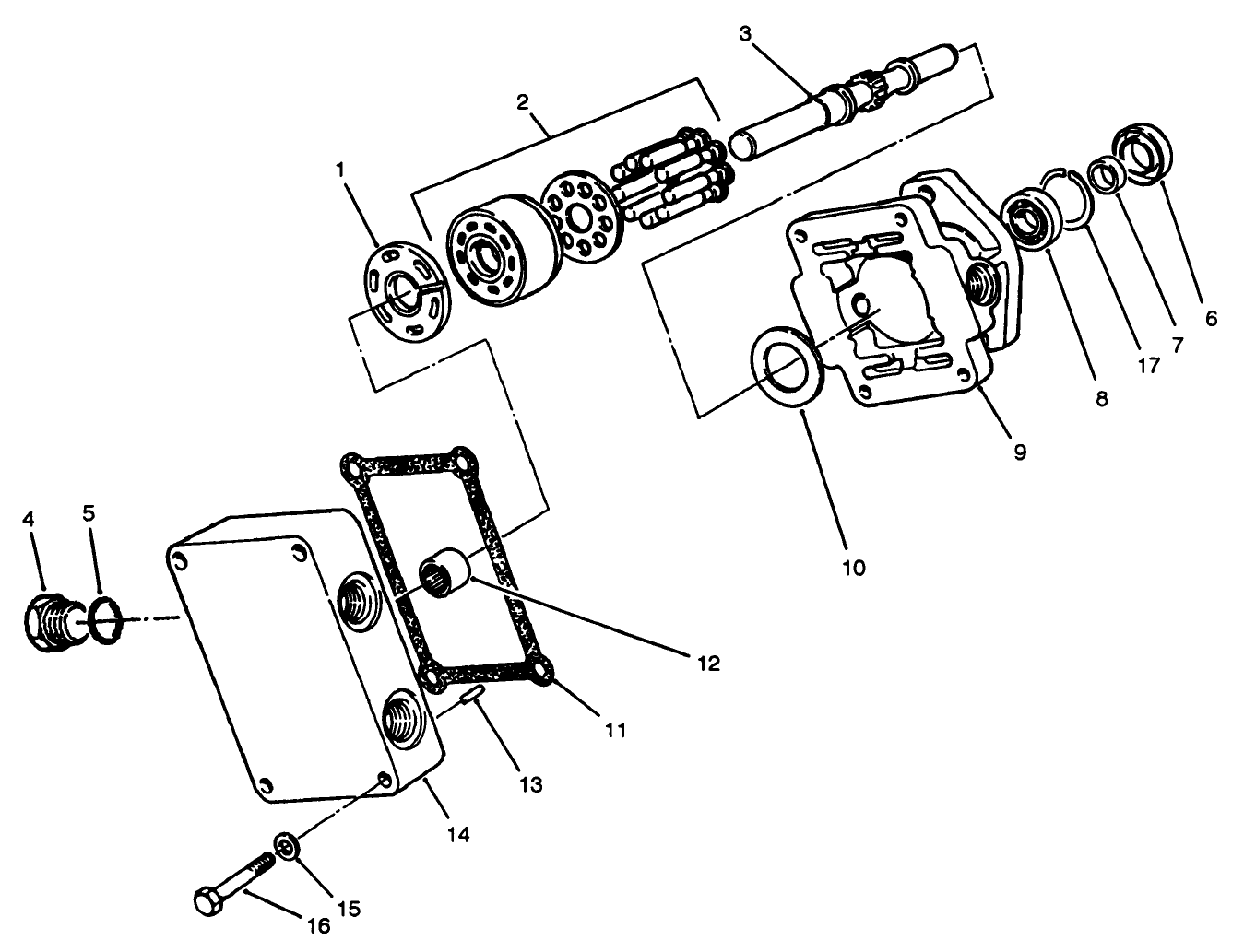 Hydraulic Motor No. 92-2556