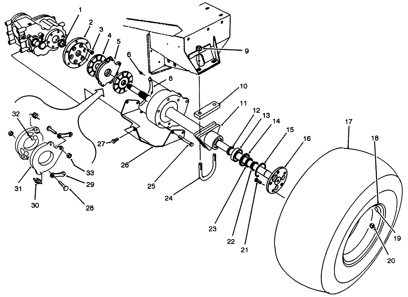 Front Axle Assembly