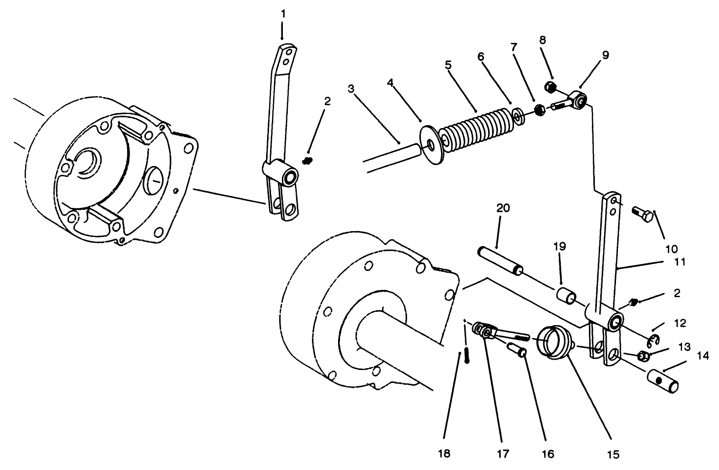 Brake Linkage Assembly