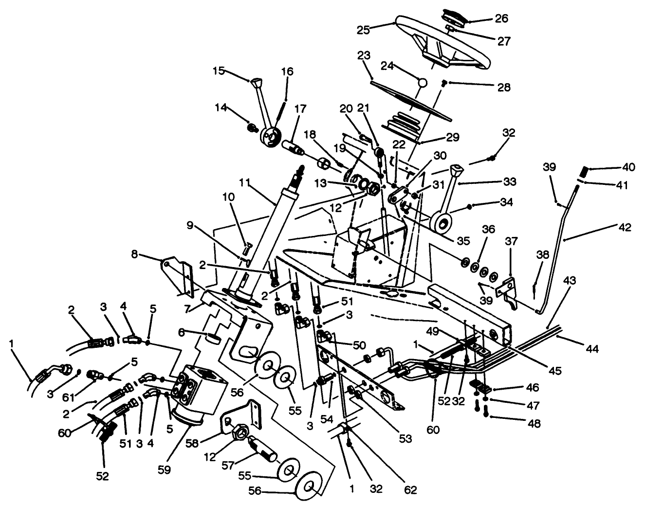 Steering Tower Assembly