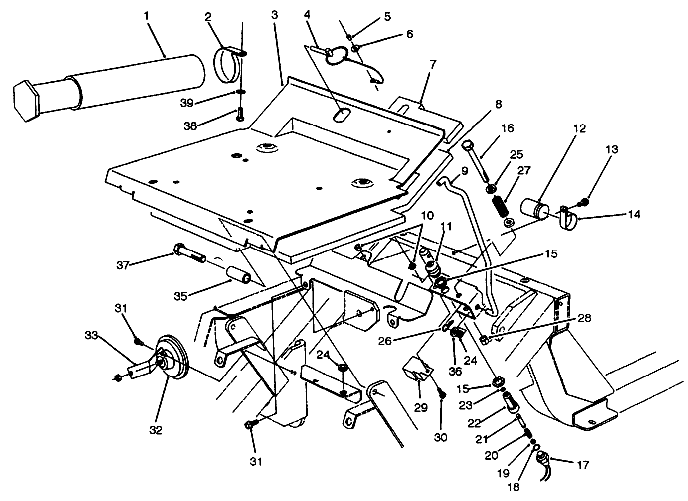 Seat Plate Assembly