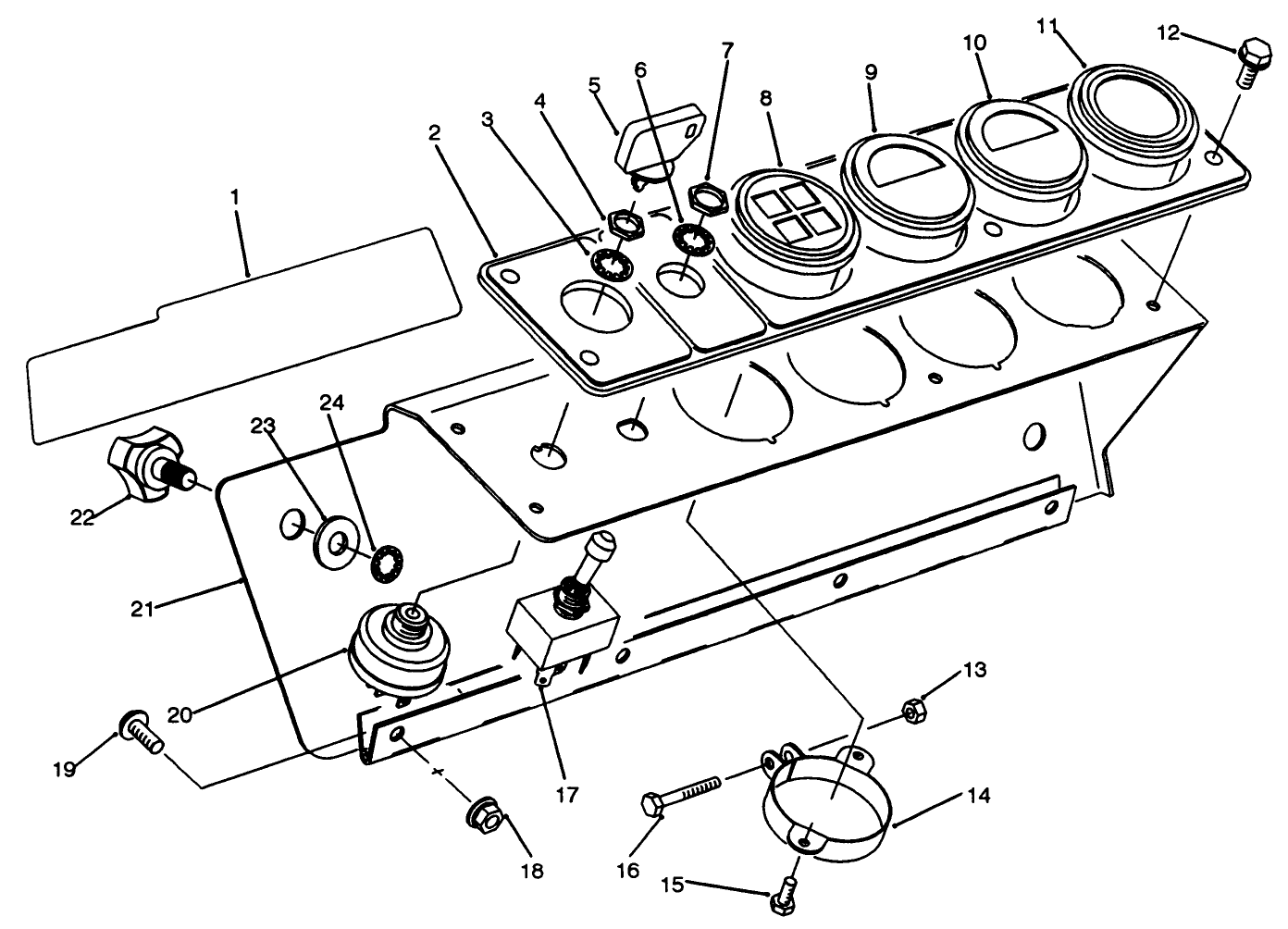 Gage Panel Assembly