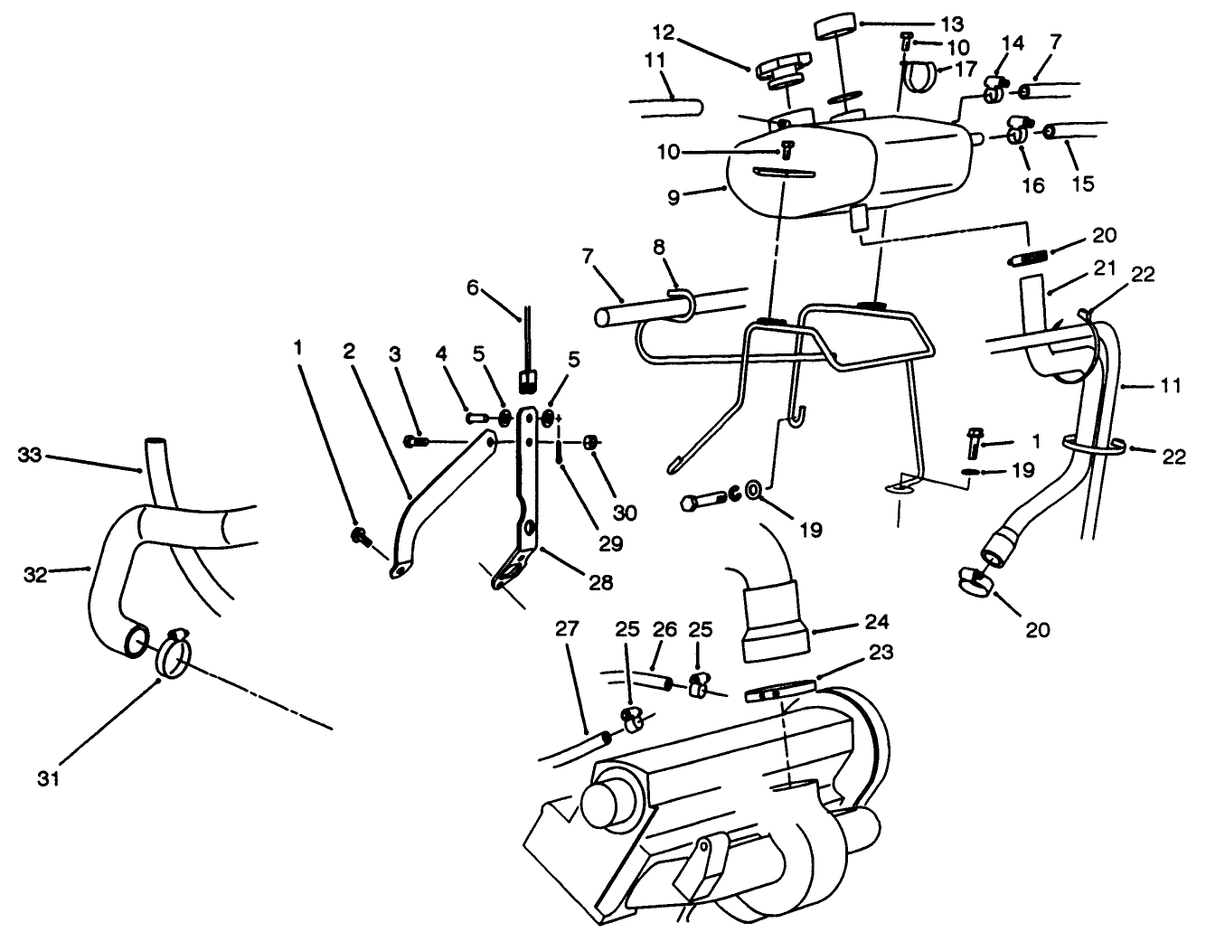 Engine Plumbing Assembly
