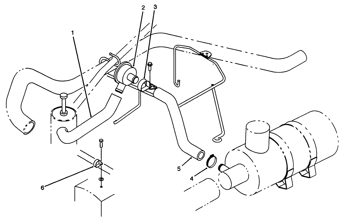 Pcv Valve Plumbing Assembly