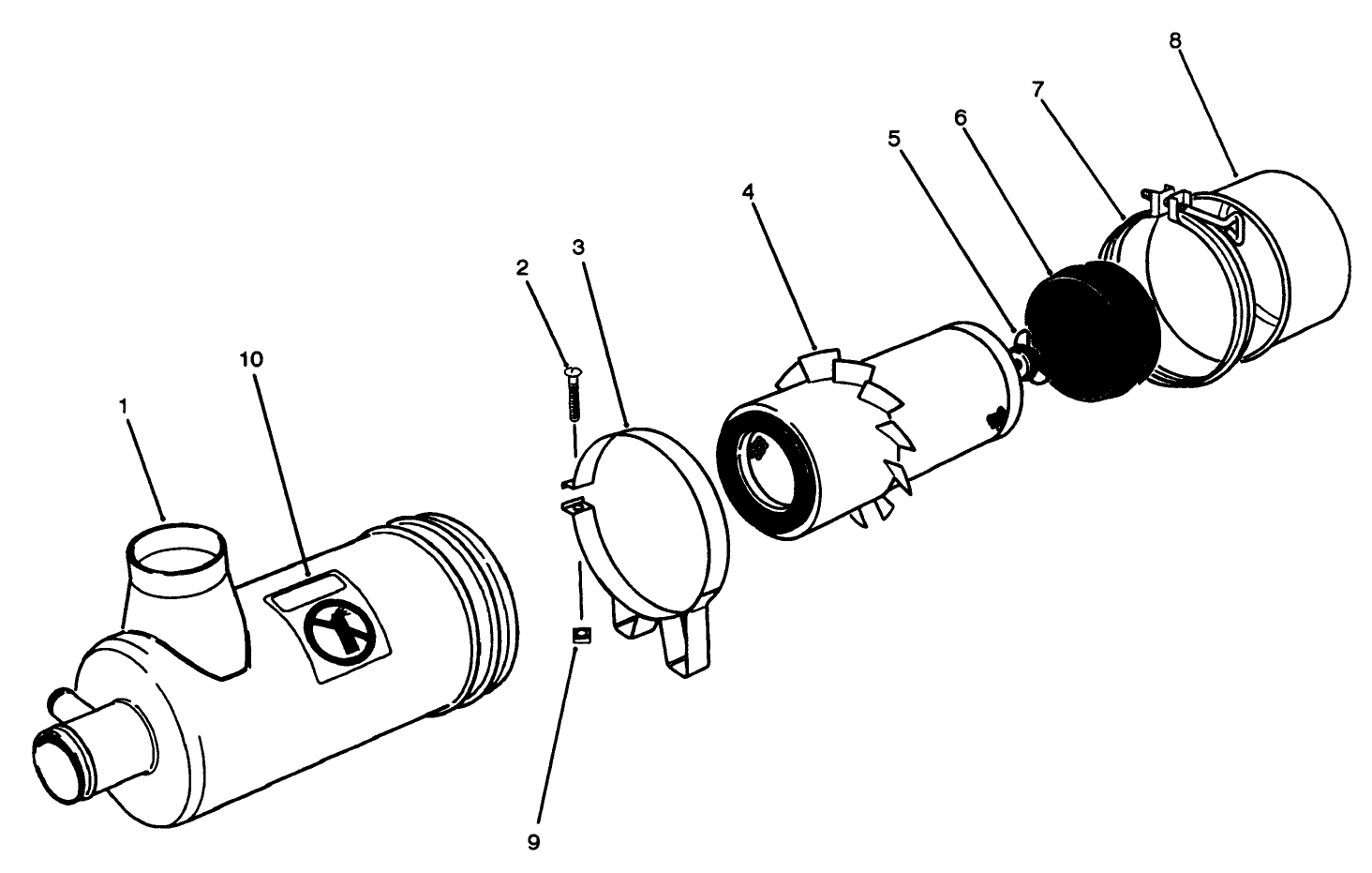 Air Cleaner No. 74-6000
