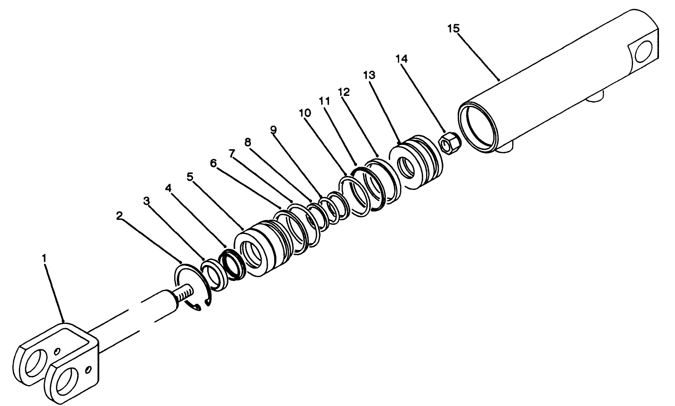 Hydraulic Cylinder No. 86-5580