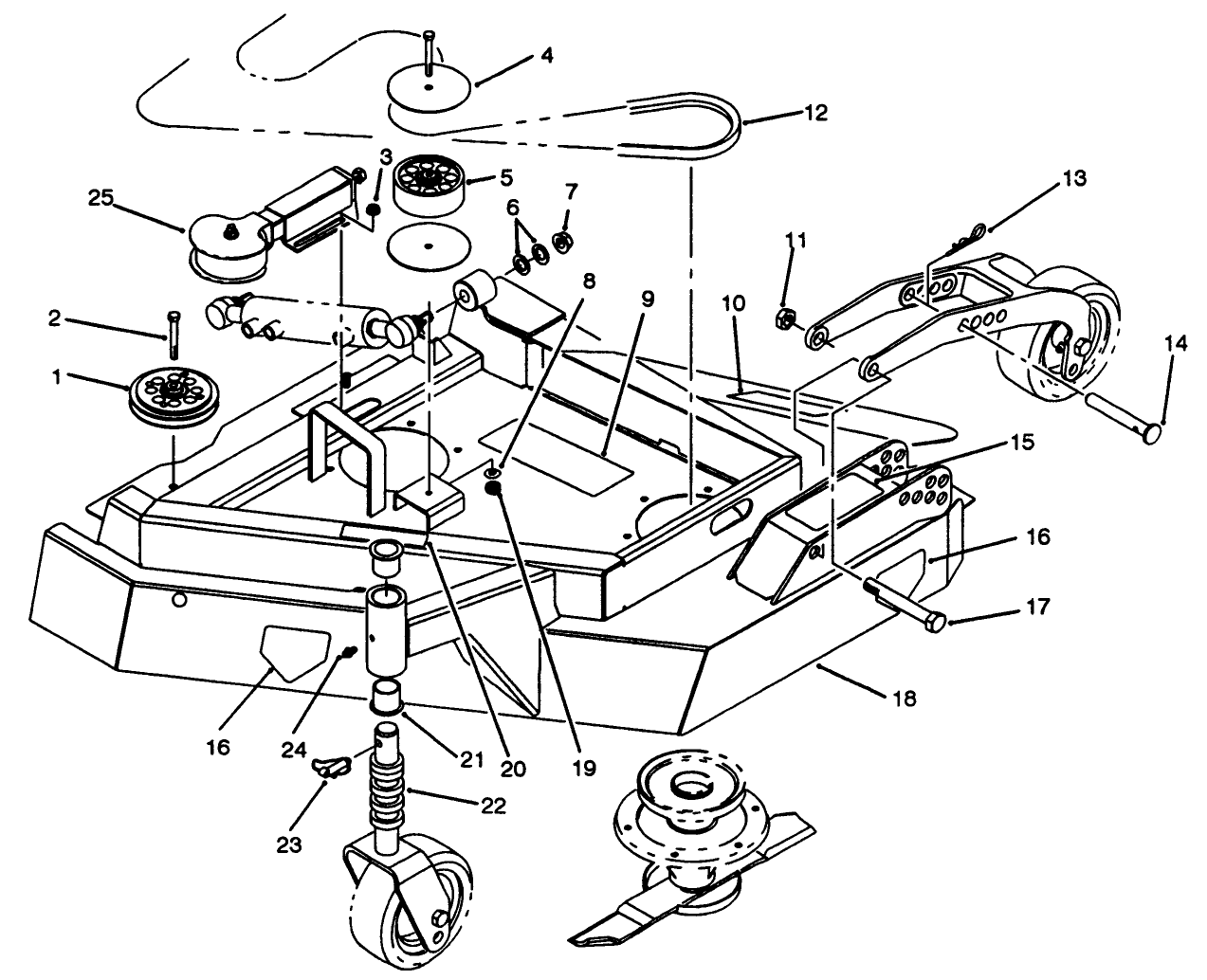 Wing Deck Assembly-L.h.