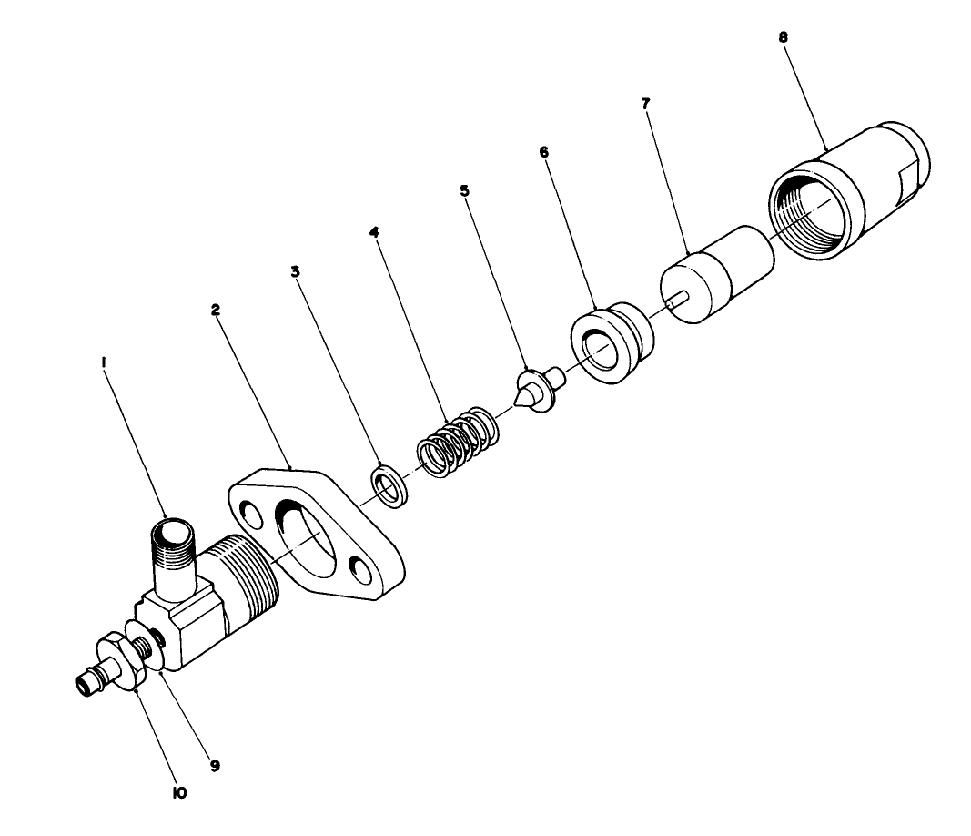 Nozzle & Holder Assembly No. 44-8070