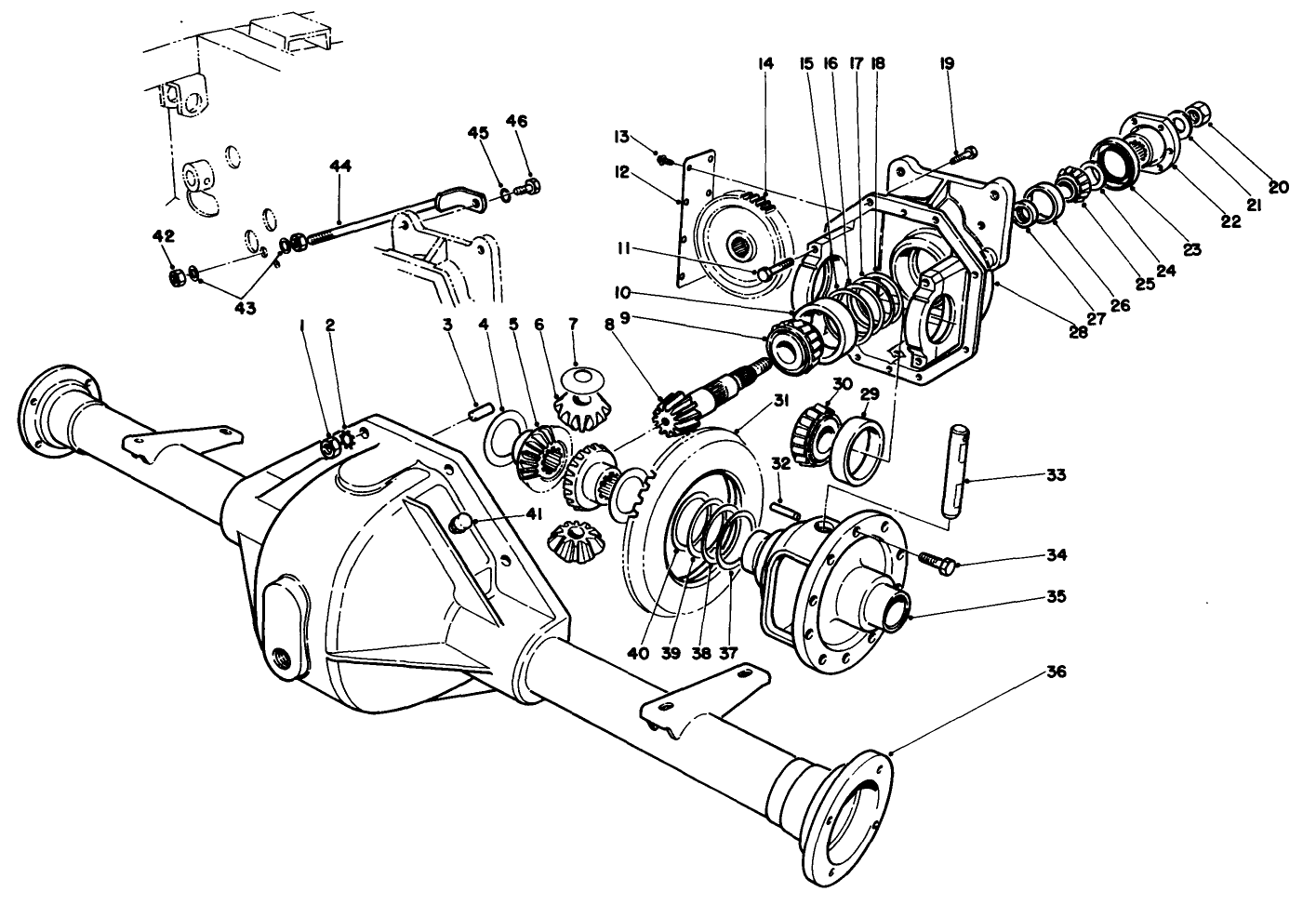 Front Axle Assembly No. 86-9630