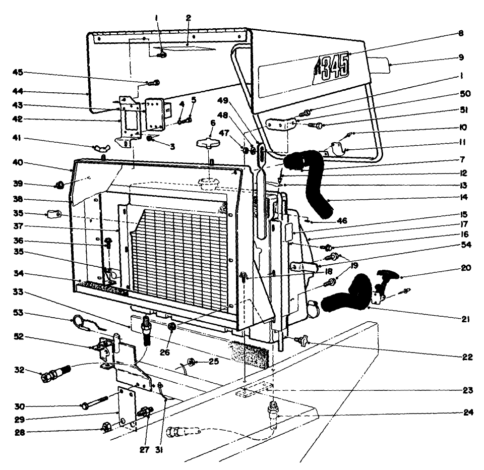 Radiator & Hood Assembly