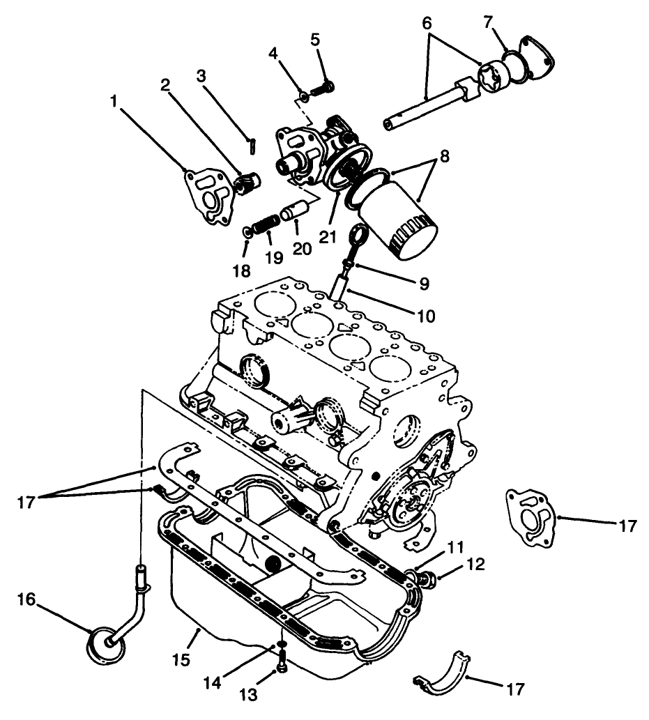 Oil Pump & Filter Assembly