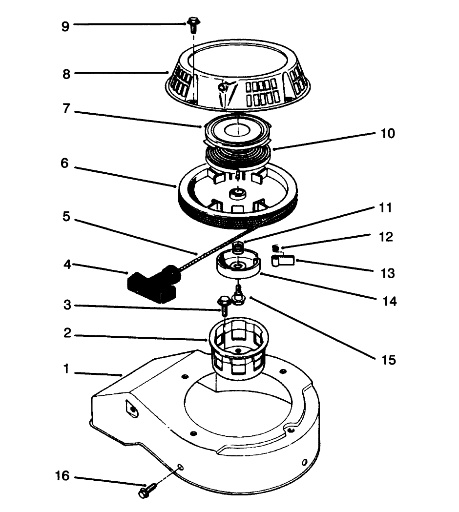 Recoil Assembly (model No. 47pr4-3)