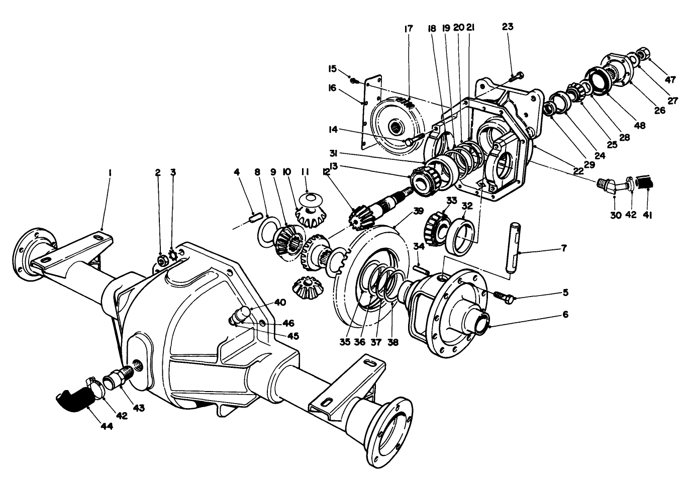 Front Axle Assembly No. 92-2377