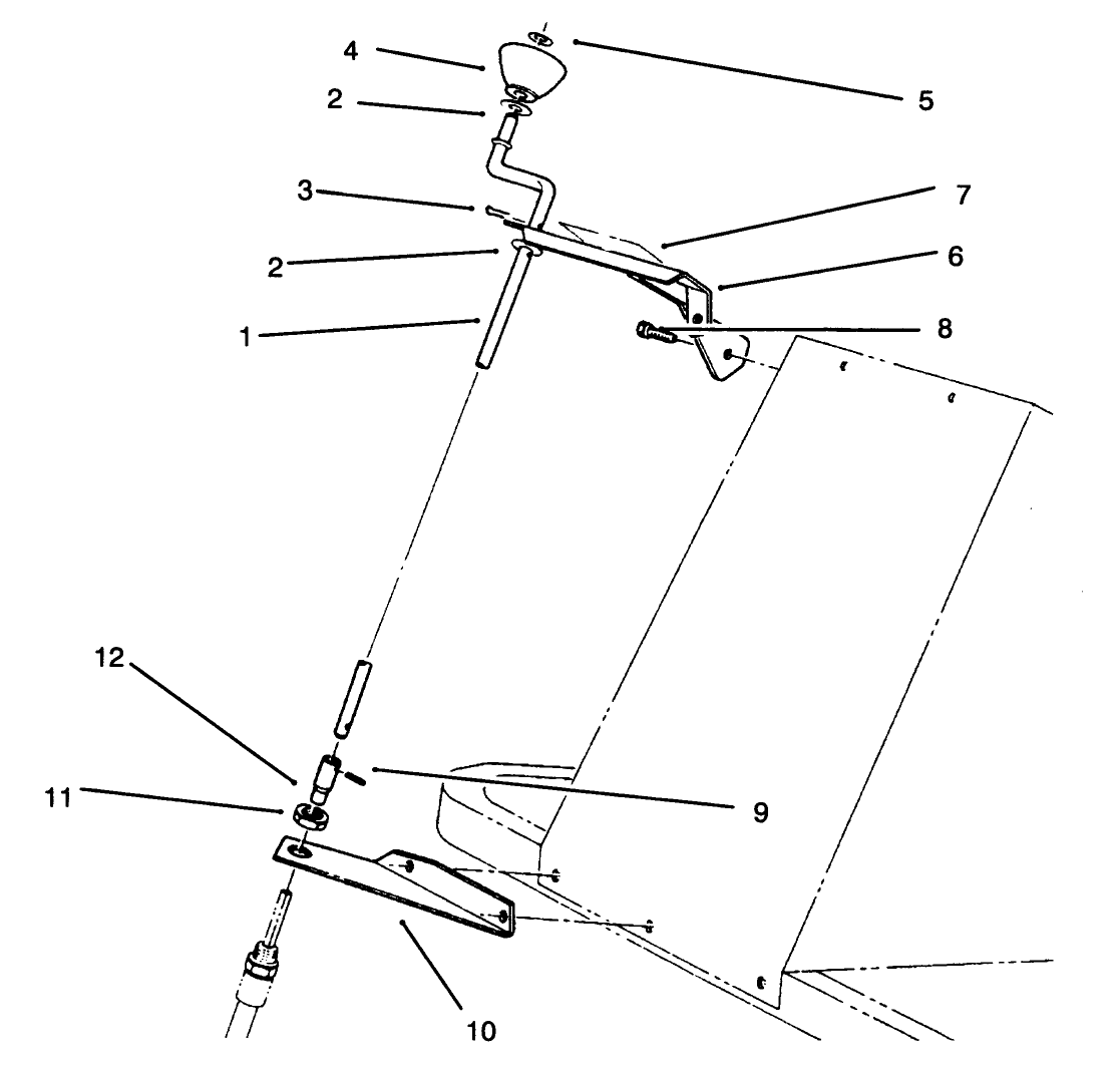 Chute Control Assembly