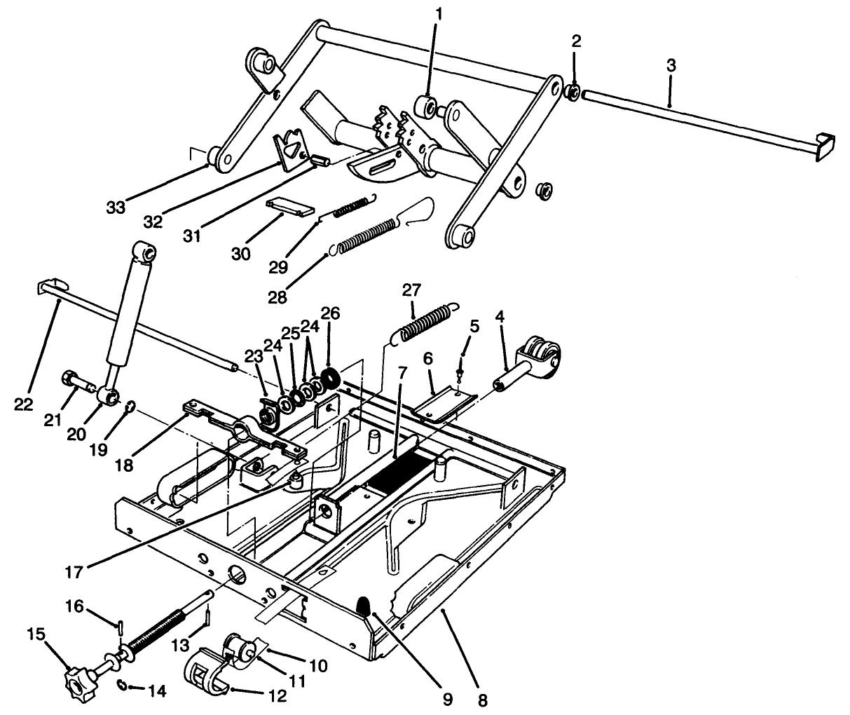 Seat Suspension Assembly