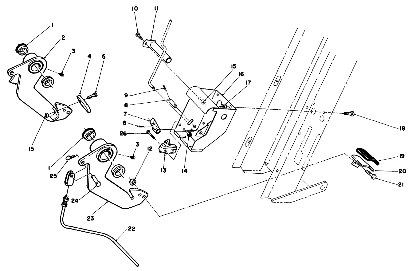 Steering Brake Assembly