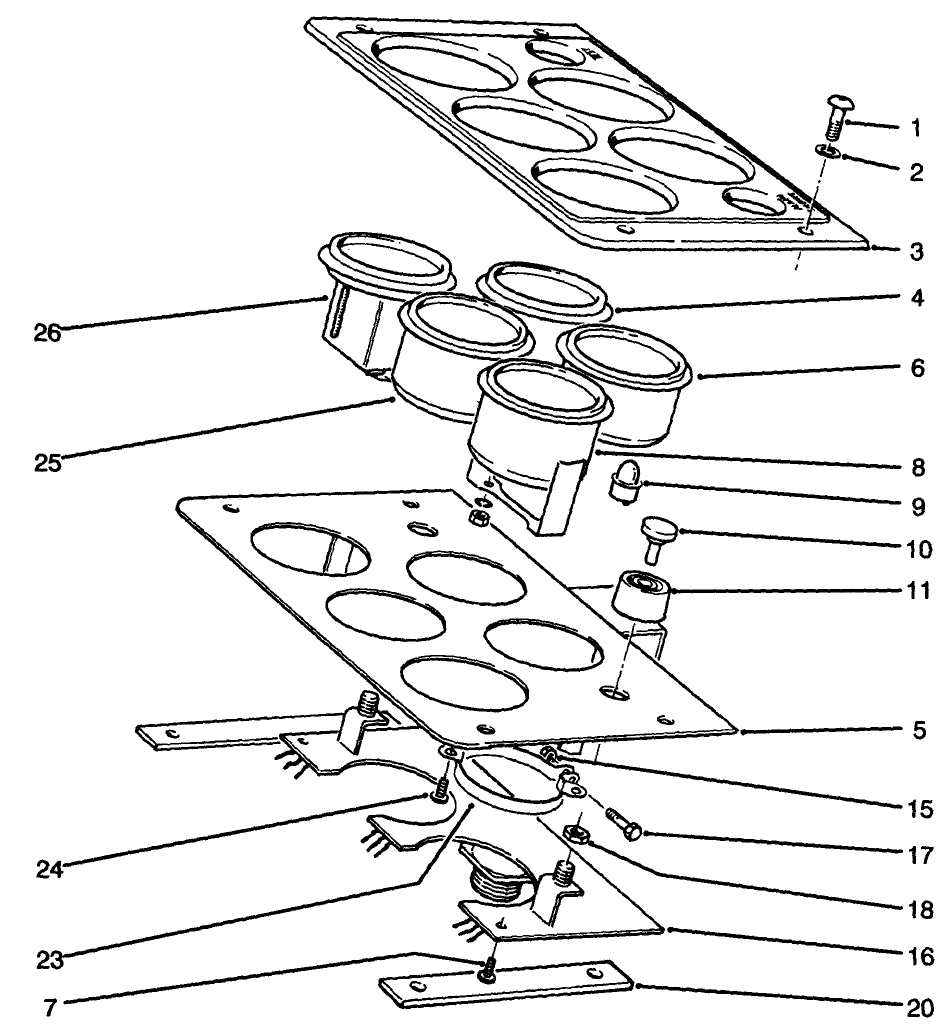 Upper Control Panel Assembly