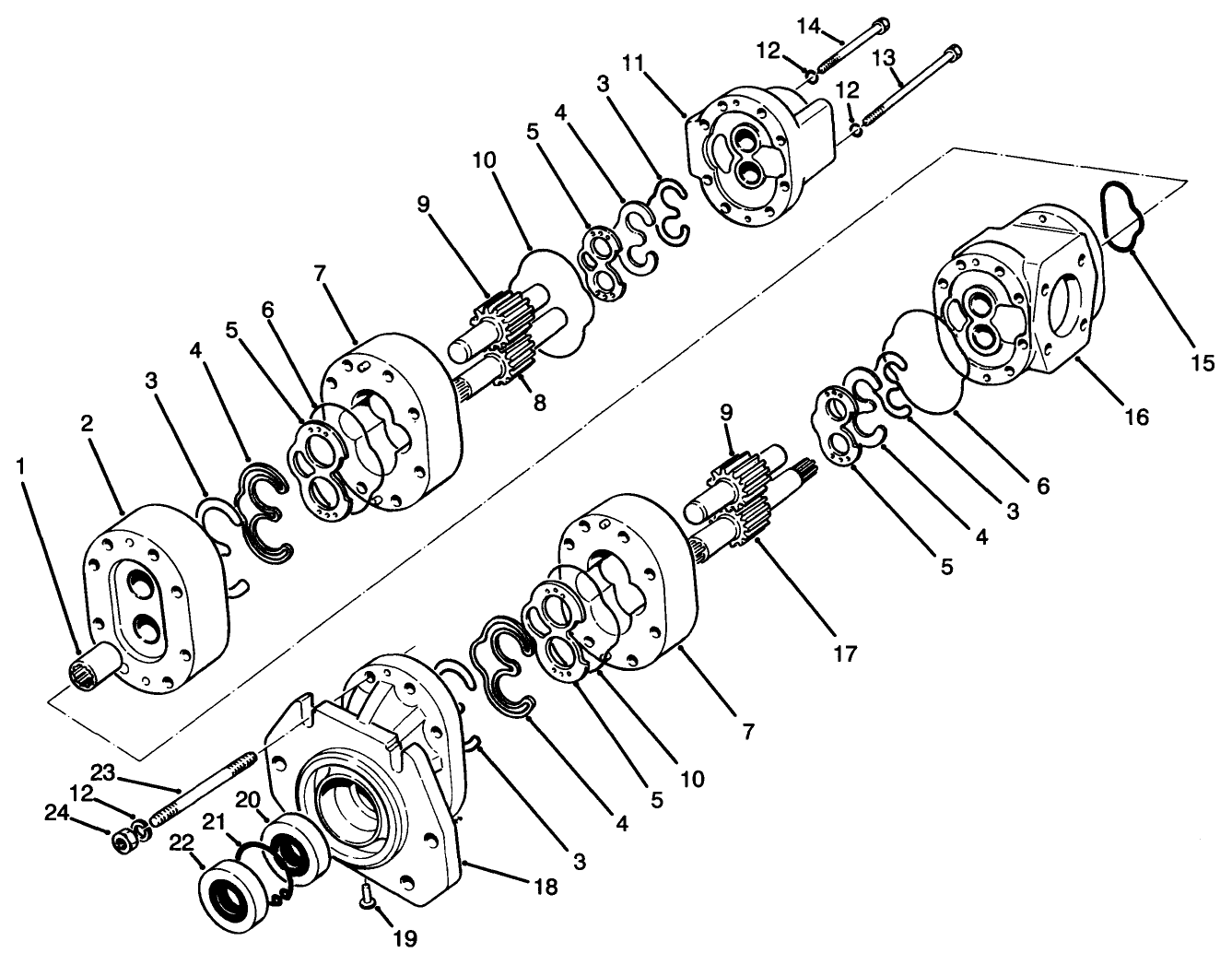 Double Gear Pump No. 69-2050