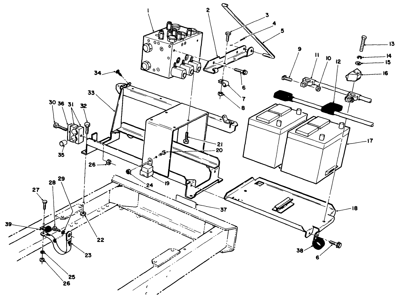 Battery Frame Assembly