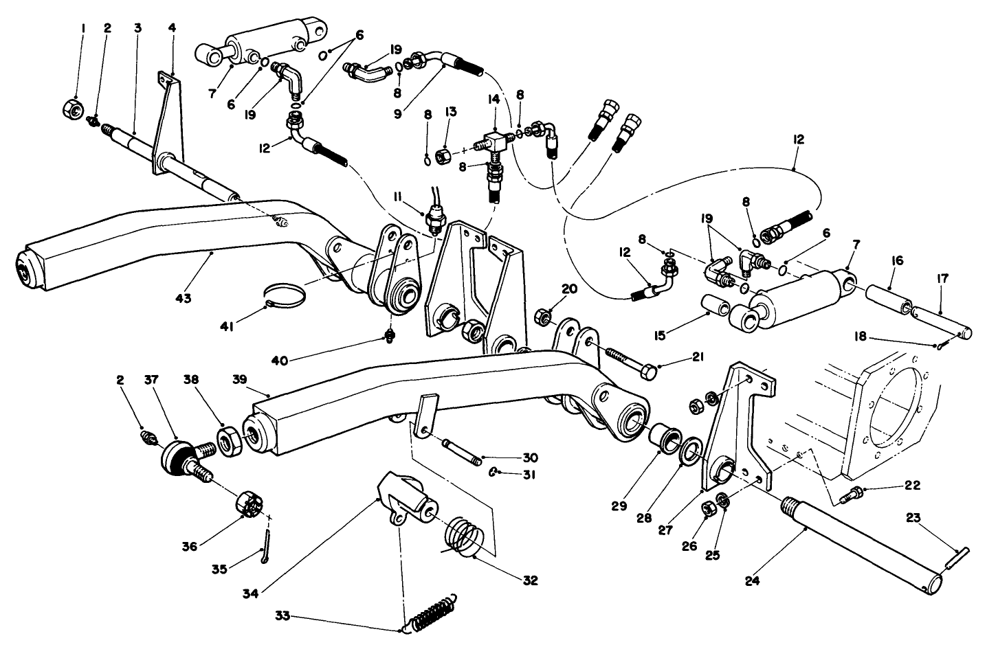 Front Lift Arm Assembly