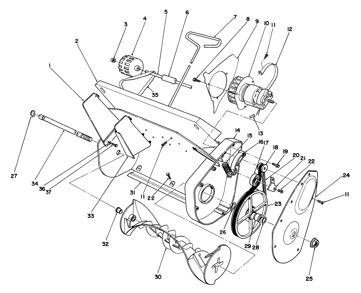 Housing & Rotor Assembly