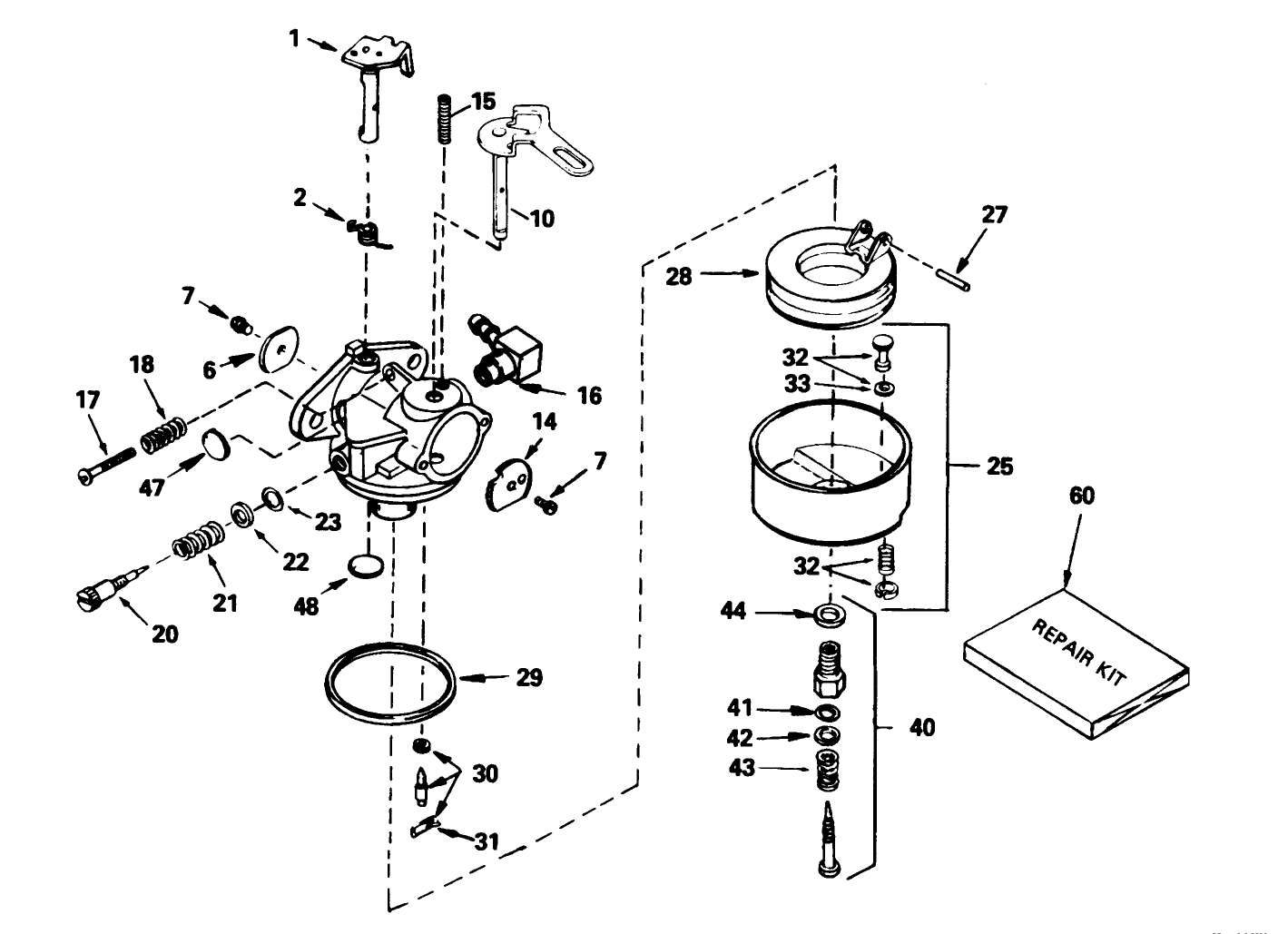 Carburetor No. 632107a