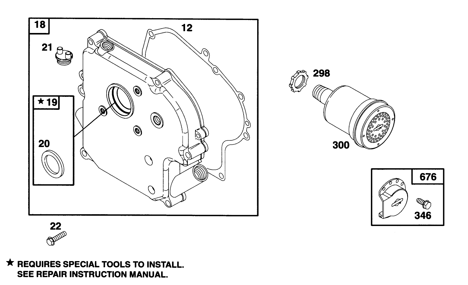 Engine Briggs & Stratton Model 190406-6142-01