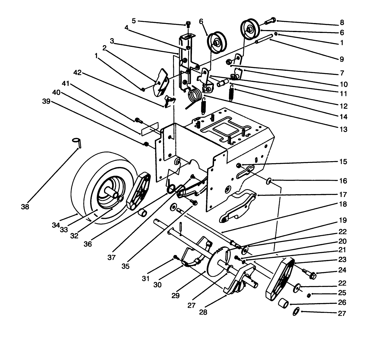 Traction Drive Assembly