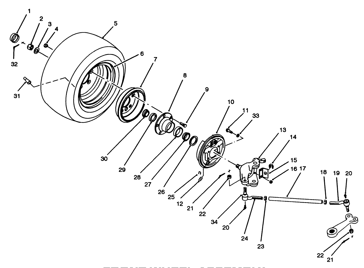 Front Wheel Assembly