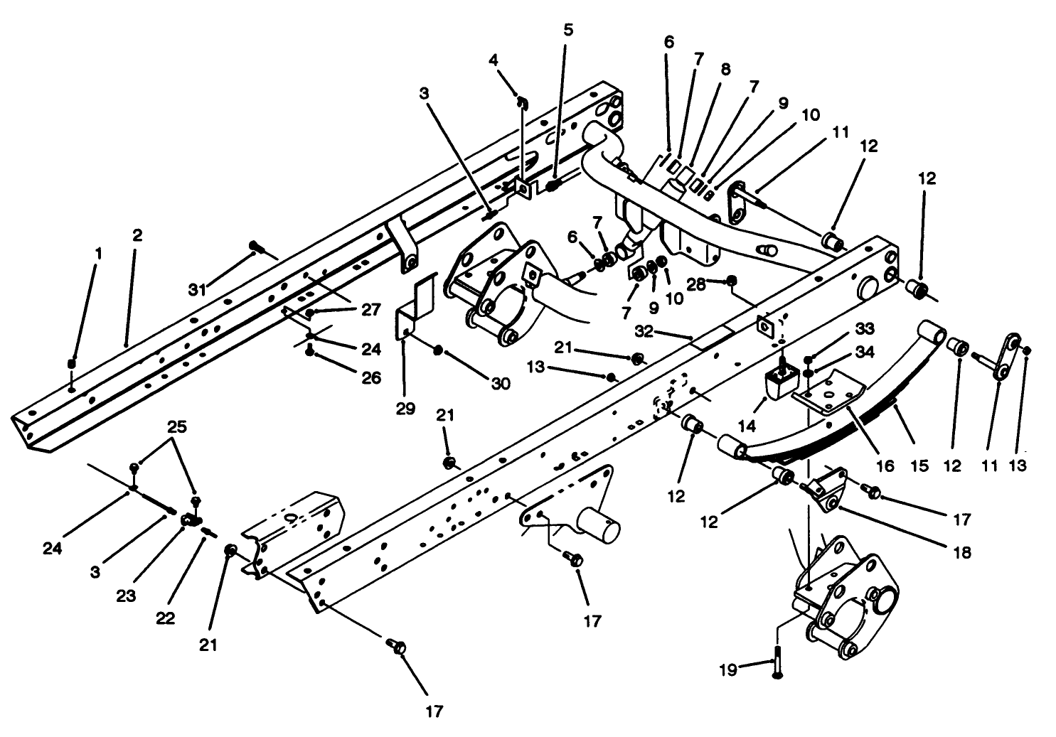 Rear Frame Assembly