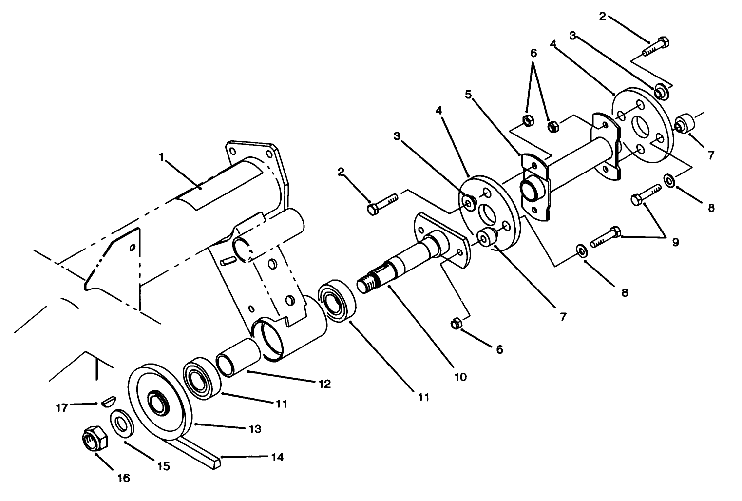 Hydraulic Pump Drive Assembly