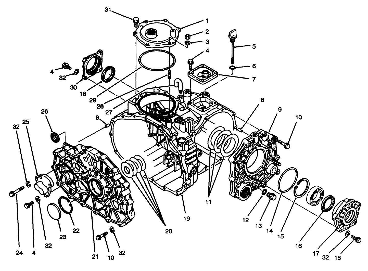 Transaxle Case Assembly