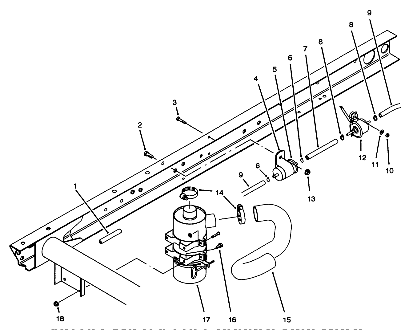 Air Cleaner & Fuel Supply Assembly