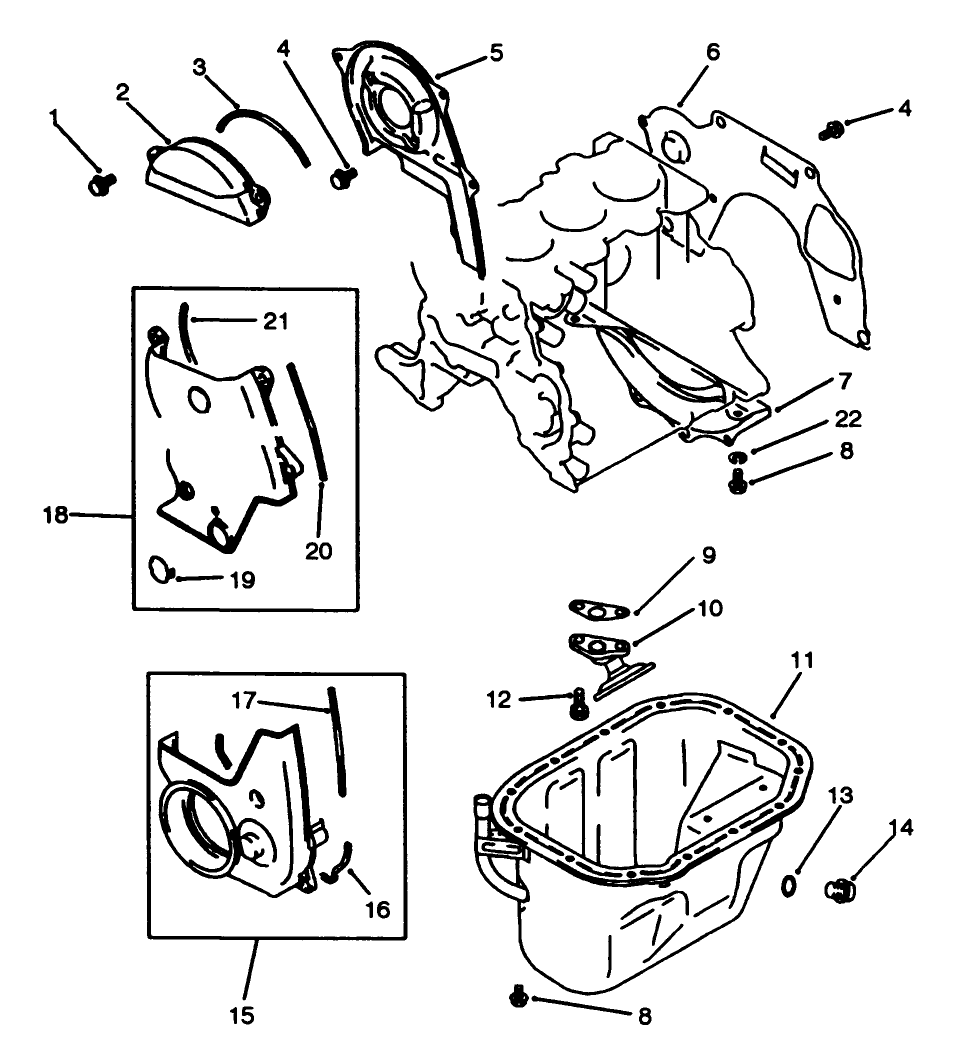 Covers & Oil Pan Assembly