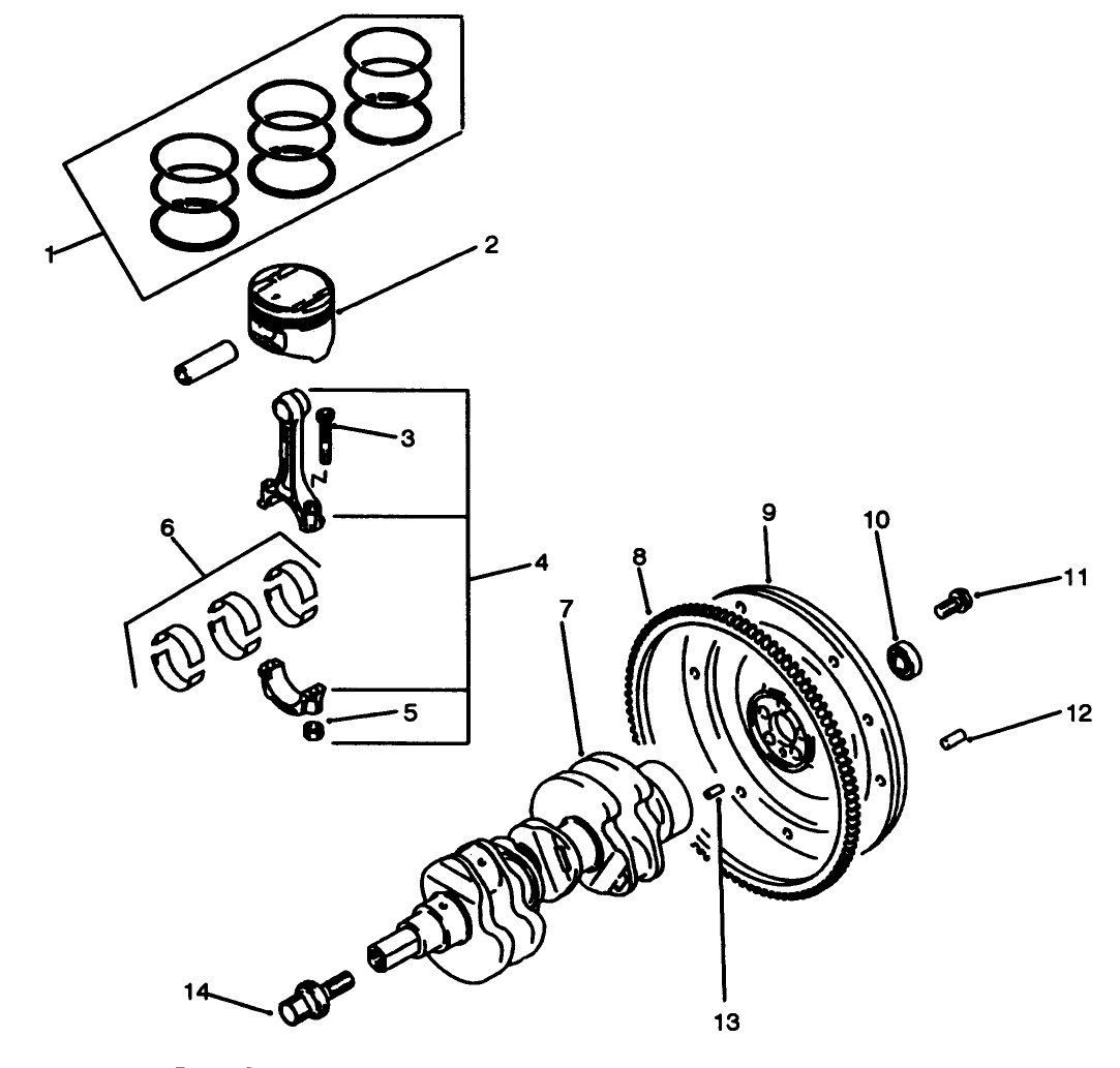 Piston & Crankshaft Assembly