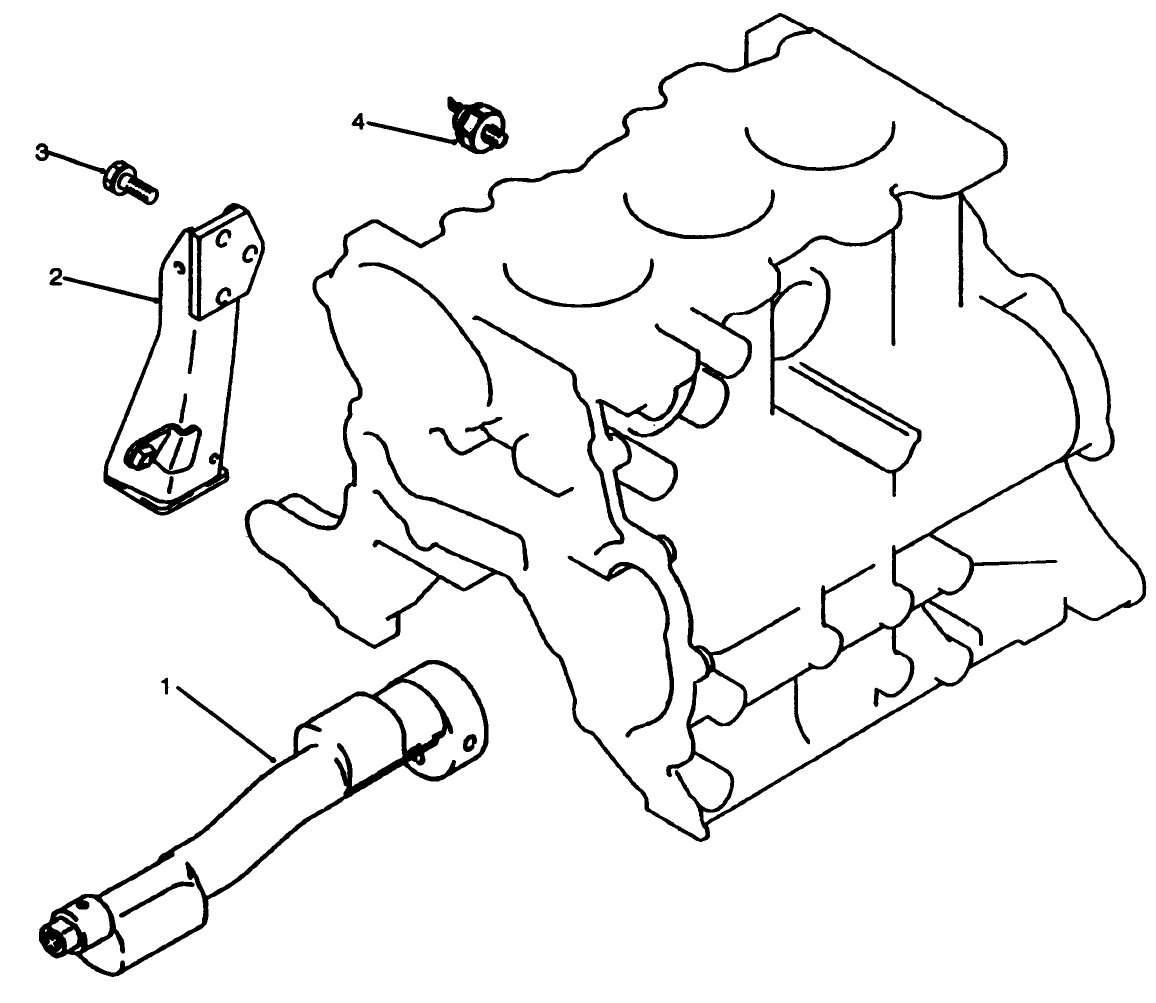 Balancer & Oil Pressure Switch & Engine Mount