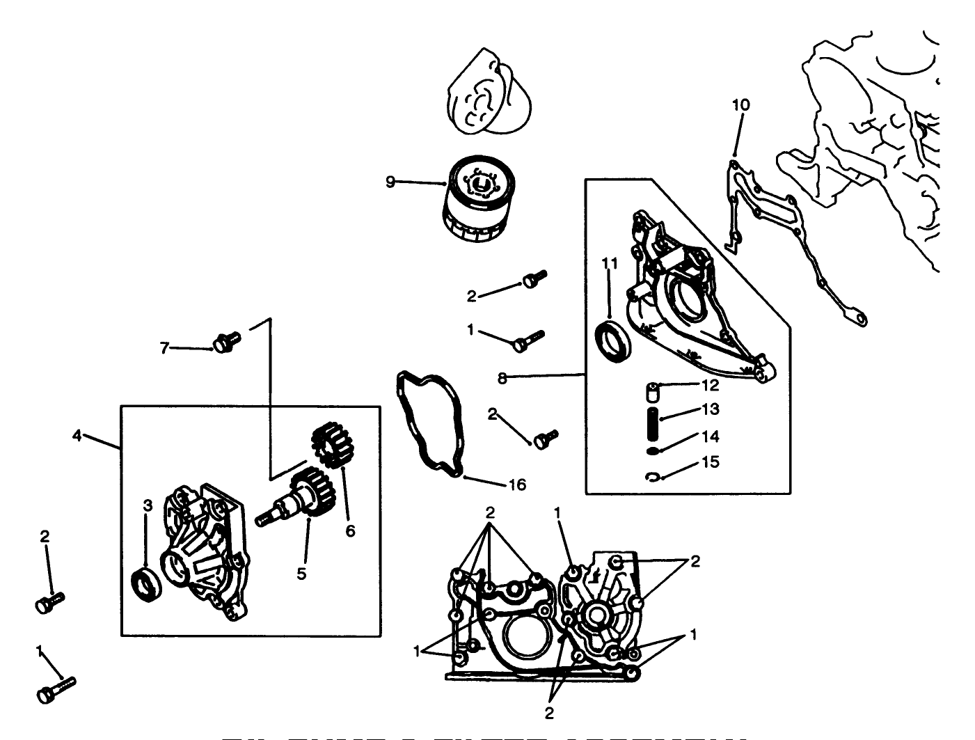 Oil Pump & Filter Assembly